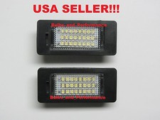 2x Ultra White Led Car Trunk License Plate Lights Set For Bmw E39 E60 E90 E92 2x Ultra White Led Car Trunk License Plate Lights Set For Bmw E39 E60 E90 E92