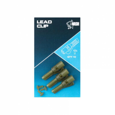 Nash Assorted Lead Clips & Rubbers (Ezi Drop,Lead Clip & Speed Ezi Drop) Carp
