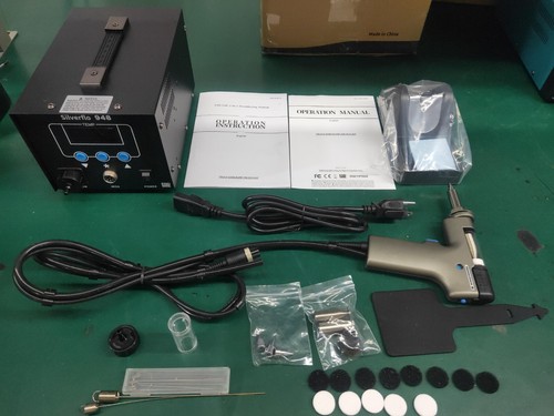 WEP 948 90w desoldering station electric vacuum suction pump soldering gun tips - Picture 2 of 13