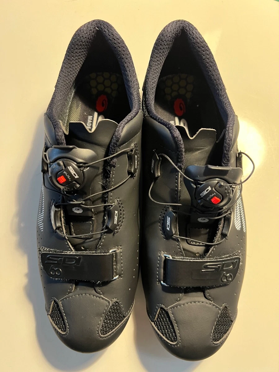 Sidi Sixty 60 Cycling Bicycle Shoes Matte Black - 41 EU / 7 US LIGHTLY USED