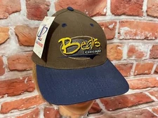 vintage 90s Chicago Bears Logo Athletic snapback hat deadstock w tags retro cap