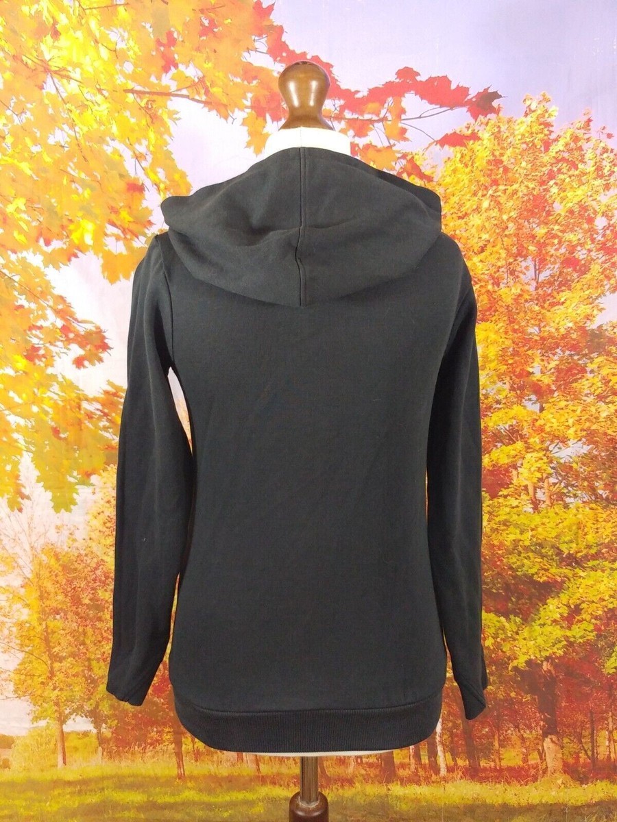 Derby County Football Club black Umbro Hoodie. UK women's size XS View 2