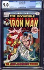 Iron Man #54 Cgc 9.0 Ow/W Pages (1973) 1st App. of Moondragon Sub-Mariner