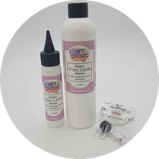 Designer Dries Clear Adhesive Bundle, 2oz Bottle, 8oz Bottle & Metal Tip