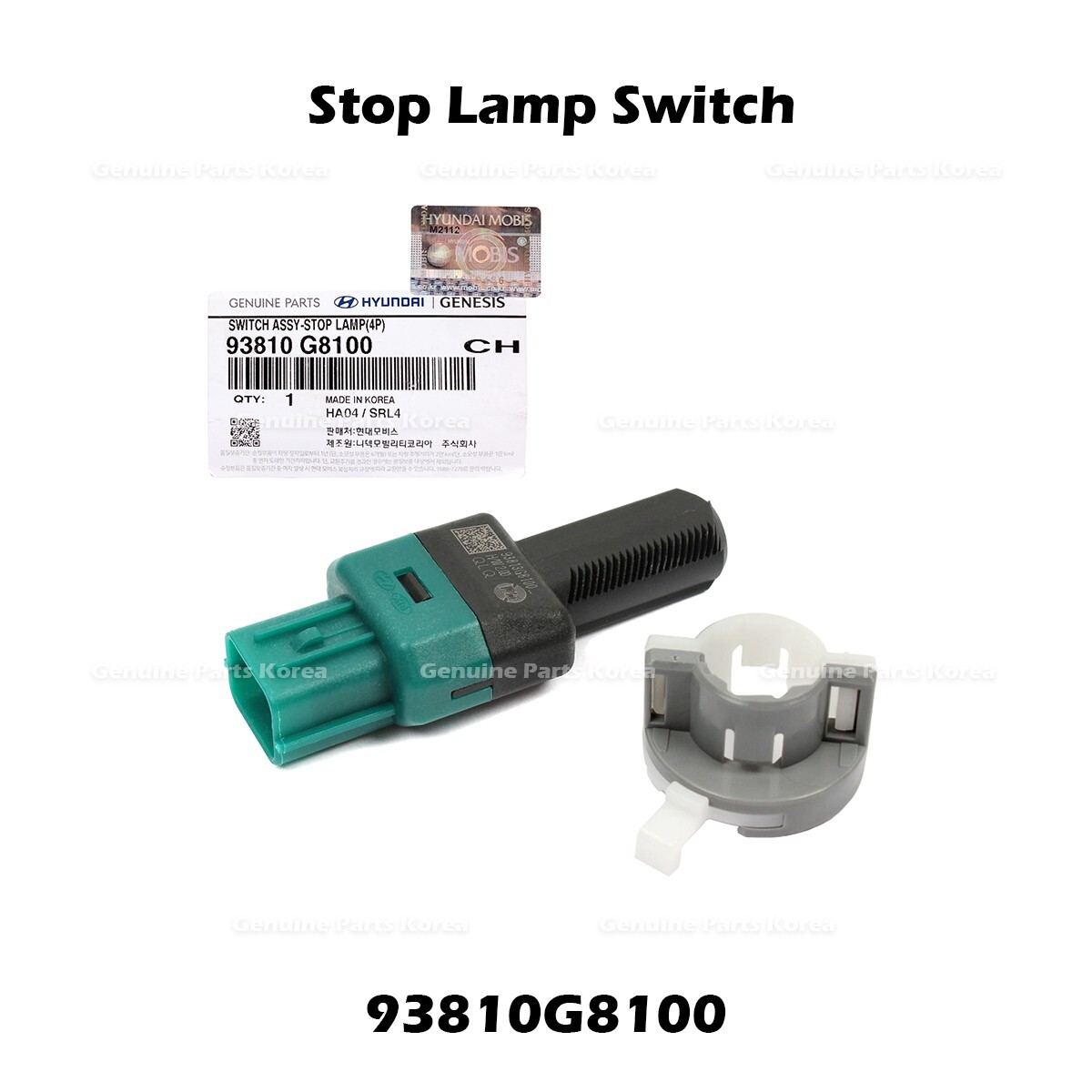 ⭐Genuine⭐ Stop Lamp Switch 93810G8100 for Hyundai Santa Fe