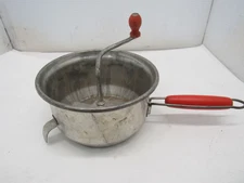 Vintage FOLEY Food Mill Red Handle Canning Garden