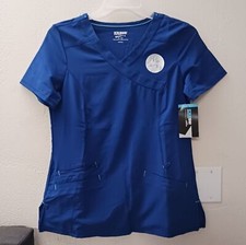 Scrubstar Women's Performance Mock Wrap Scrub Top Size XS
