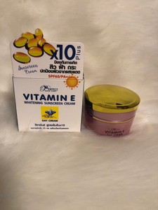 vitamin e whitening body cream x10 plus