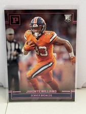 2021 Panini Chronicles Javonte Williams Rookie Pink Parallel Broncos #PA-16