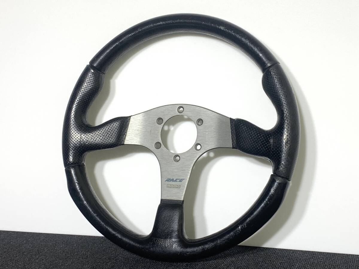 momo race type 35φ MOMO RACE D35 Steering Wheel 35Φ Black Leather Sports Type