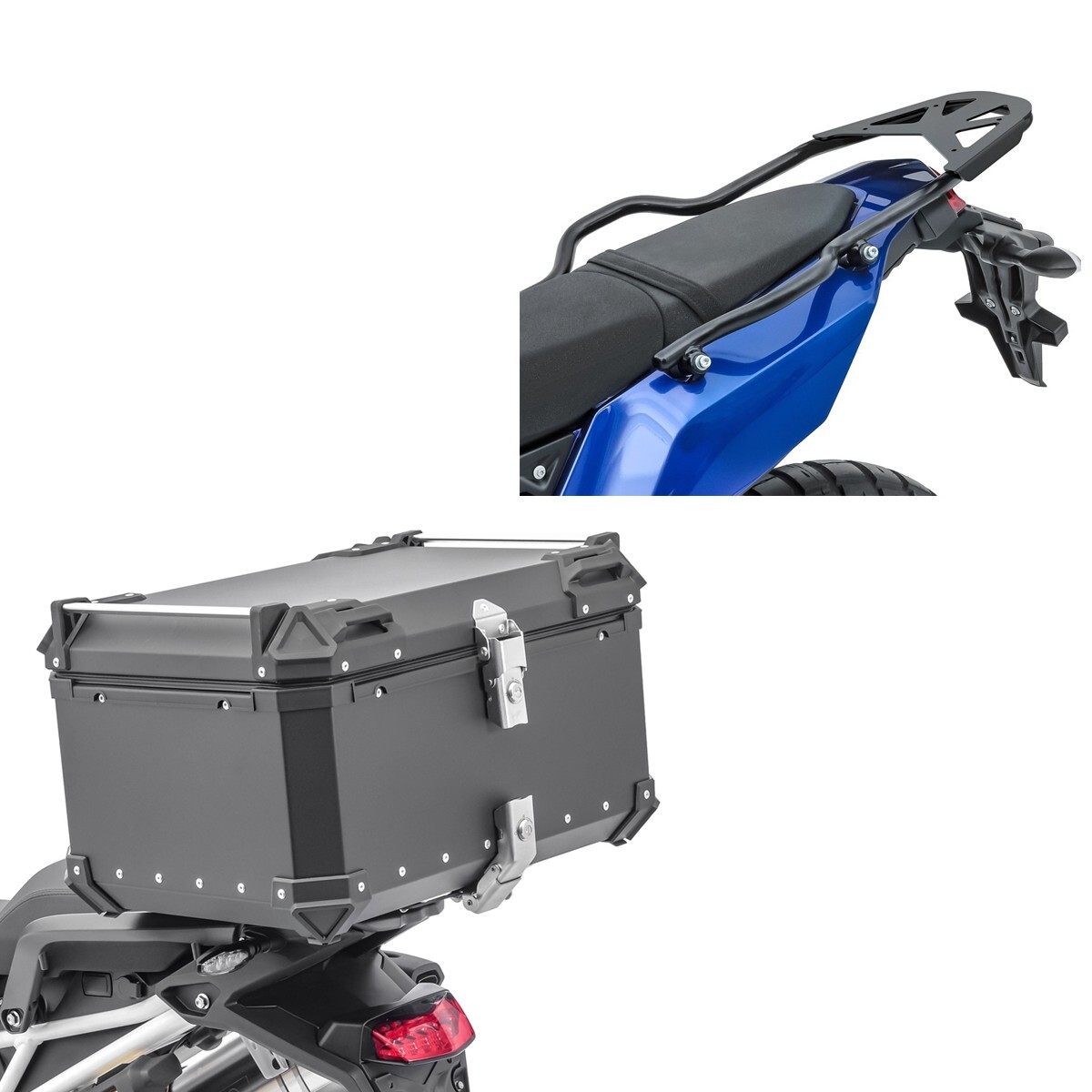 Baúl de 65 litros + portaequipajes para Yamaha Tenere 700 19-24