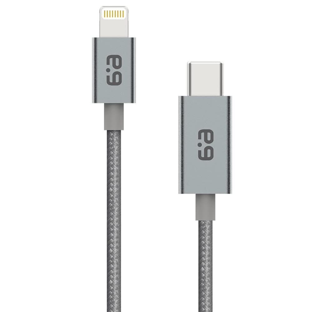 Braided USB C to Lightning Cable, Apple MFi Certified Charging Data Sync Cabl...-image