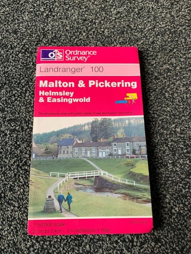 Landranger 100: Malton & Pickering, Helmsley & Easingwold (Sheet map )