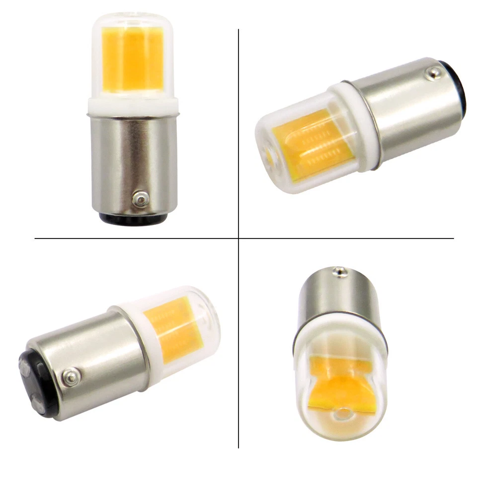 6pcs BA15D LED Light Bulb 1511 COB Lights Lamp 120V Fit Sewing Machine/Kenmore - Image 3 of 4