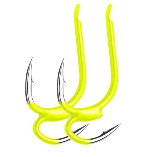 20pcs Fishing Double Hooks Fishing Tackle Fishhook Bait Hook High-carbon Steel - Picture 11 of 19
