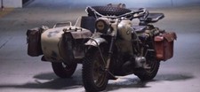 BMW R75 Tank Gas Fuel with Cap Wehrmacht 1943 for motorcycle sahara