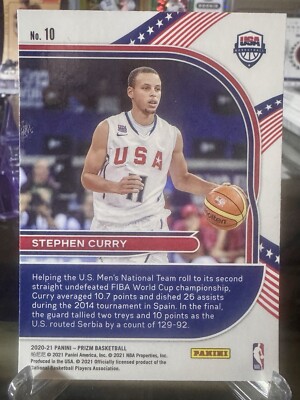 2020-21 Panini Prizm - USA Basketball Silver Prizm #10