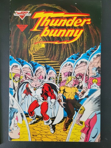 THUNDER BUNNY SET OF 5 ISSUES (1985) WARP COMICS EACH SIGNED by BRIAN BUNIAK - Picture 3 of 7
