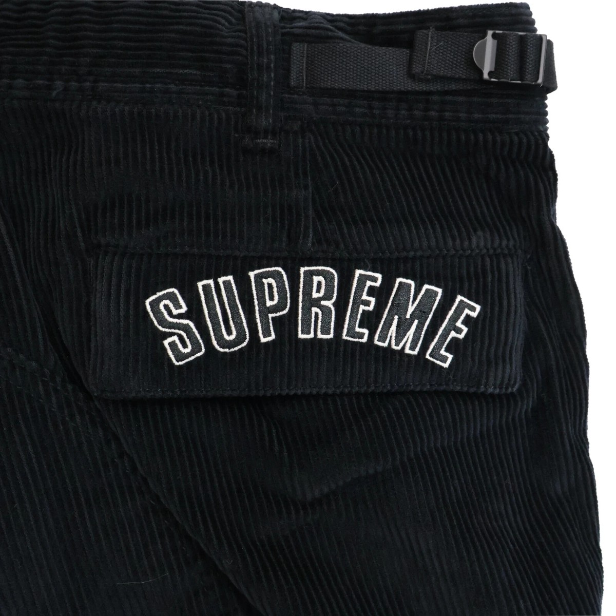 Supreme Nike Arc Corduroy Cargo Pant Black | eBay
