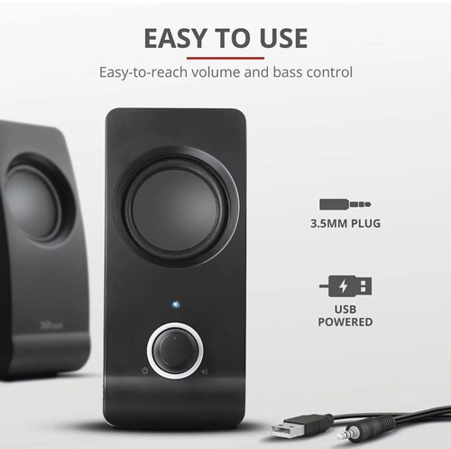 Trust Remo 2.0 Speaker Set Black 17595 Brand New In Box - 第 4/8 張圖片