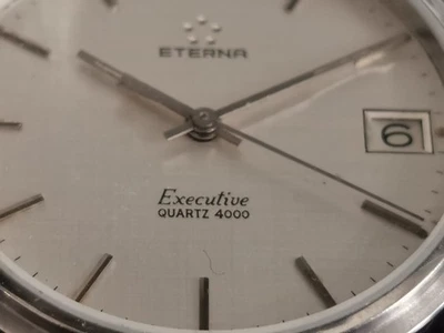 Original Eterna Exekutive 4000 Men´s Quarz Buisenss Dress Watch - Bild 1 von 4