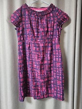 Women Boden Dress Purple Wool 44 / XXL / 52