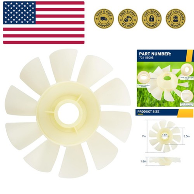 #ad Hydro Fan for Cub Cadet Mower Blower Transmission Cooling Fan Replacement Pa... $20.99