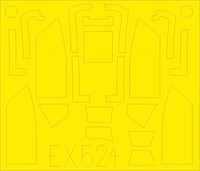 Bf 109G-6 Erla Canopy For Eduard / 1:48 - Eduard EX524