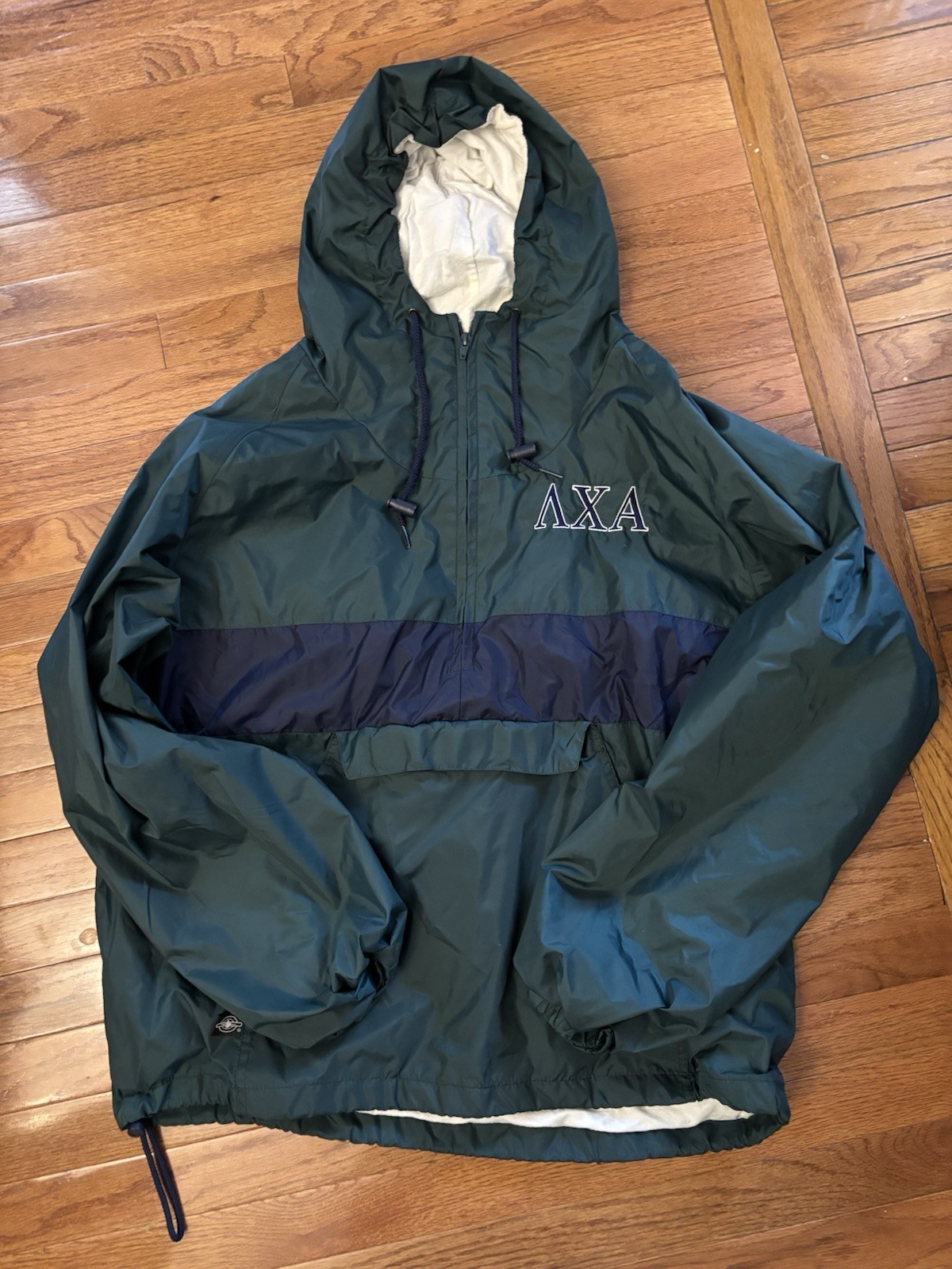 Lambda Chi Alpha Vintage Pullover 1/4 Zip Jacket … - image 1