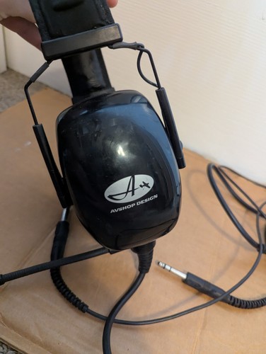 AVShop Design Headset Headphones - UNTESTED AS IS - Foto 3 di 13