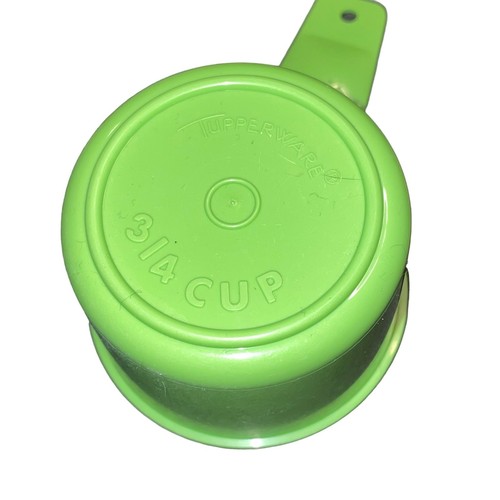 Tupperware Messbecher Ersatz 3/4 Becher 762 Apfelgrün Limette Vintage USA - Bild 7 von 8