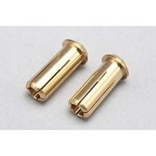 YOKOMO 24K Gold Plated Battery Connector Racing Performer 5mm 2pcs RP-054