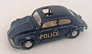 MAJORETTE COCCINELLE VW COX 1302 POLICE N°202