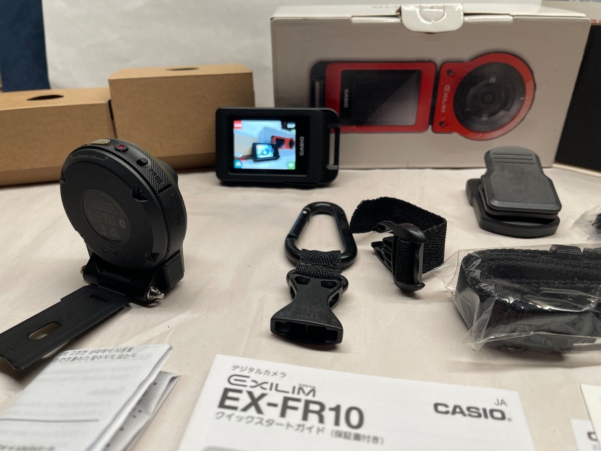 Casio Exilim EX-FR10 Digital Video Separable Camera Works with Box
