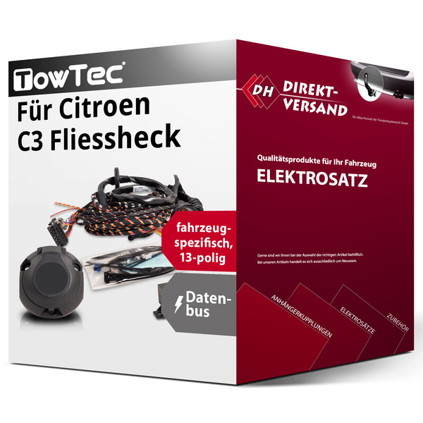 für Citroen C3 Fliessheck IV Typ Cc/Cb Elektrosatz 13Polig Spezifisch Top Esatz-image