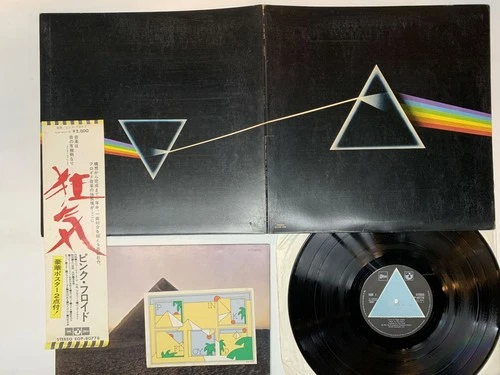 Pink Floyd The Dark Side Of The Moon Japan LP OBI [81971ER]