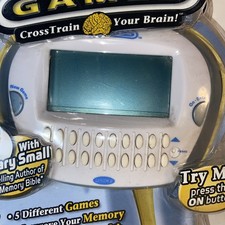 New Radica Brain Games Electronic Handheld Game Improve Memory Brain Health