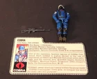 GI Joe Cobra Trooper The Enemy 1983 Action Figure W/File Card Complete Tested