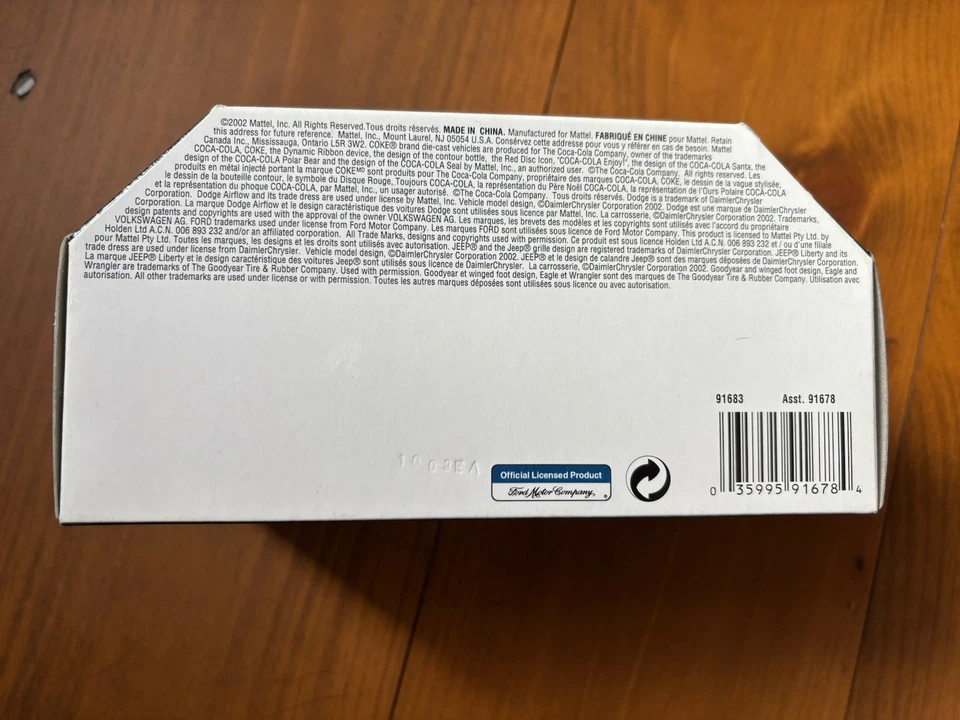 Matchbox Collectibles Coca Cola 1998 Ford Box Van, Red, Anthony's Pharmacy, NIB - Image 3 of 4