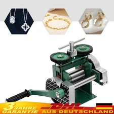 Rolling Mill Machine Rollers Metal Wire Flat Jewelry Tool Manual Combination USA
