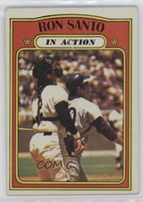 1972 Topps In Action Ron Santo #556 HOF 2v5