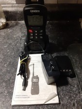 Uniden MHS126 Zwei Wege UKW Seefunkgerät, Ladestation, extra Batt. handbuch