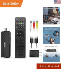 DVR Ready ATSC Digital Converter Box - USB Media Playback  Remote Control