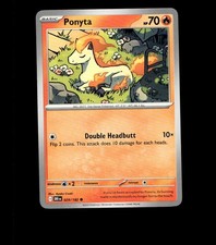 Ponyta - 029/182 - Destined Rivals - Near Mint Non Holo Pokemon Card TCG