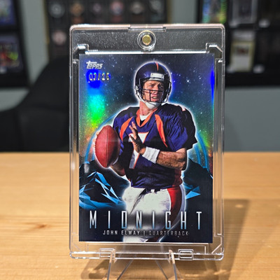 Topps 2024 Composite Midnight John Elway Broncos #316 Serial # 7/25 Insert