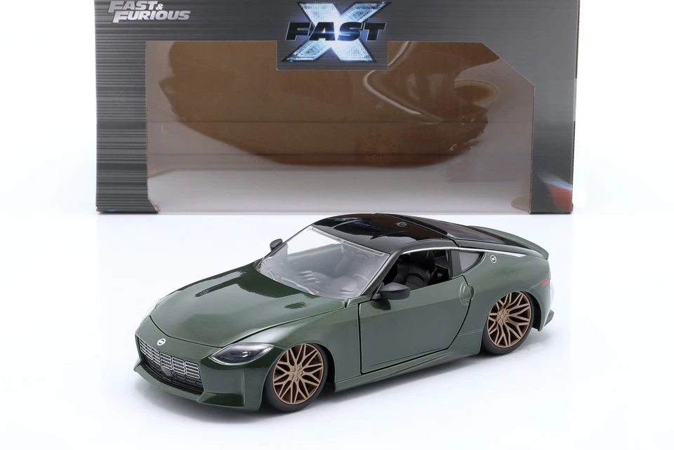 Nissan Z 2023 Fast X (Fast & Furious 10) dunkelgr�n metallic 1:24 Jada Toys - Bild 1 von 1