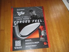 New Taylor Made MG5 Rory double sided Cardboard Poster 28 x 22
