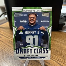 2024 Panini Rookies & Stars - Draft Class #DC-BMY Byron Murphy II (RC) Seahawks 