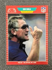 1989 Pro Set - Don Shula #225