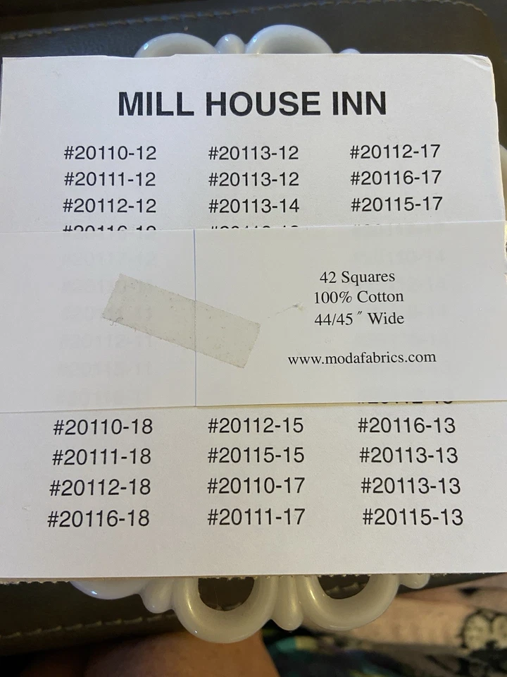 Mill House Inn By Fig Tree For Moda Very Rare OOP Charm pack - Image 2 of 2